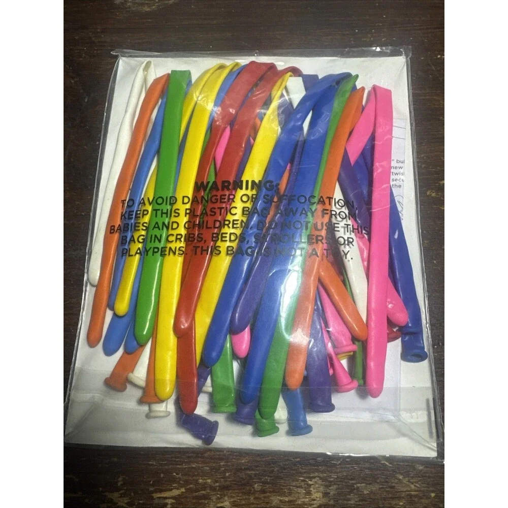 321 Party! Balloon Animal Kit, Assorted, 25 ct